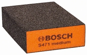 Bosch S471 Best for Flat and Edge Meium шлифовальная губка 69x97x26 мм, 5 упаковок