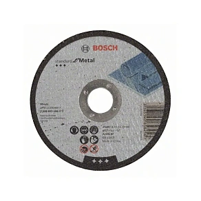 Bosch Standard for Metal отрезной круг 125х2.5х22.23 (по металлу), прямой, 10 шт.
