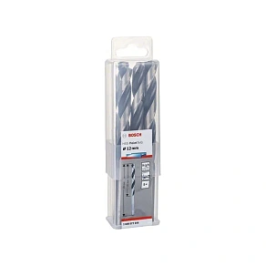 Bosch HSS PointTeQ спиральные сверла 12x101x151 (по металлу), DIN 338, 5 шт.